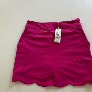 Vineyard Vines Fushia  Pink Mini Skirt Cocktail Golf Pickle
